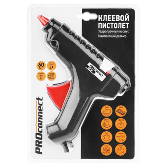 Пистолет клеевой 60Вт (12-0104)