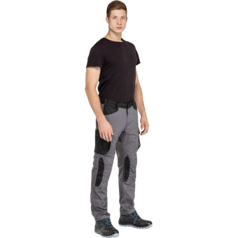 Брюки летние мужские MACH2 сер/оранж р.L (арт. M2PA3GOGT)