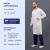 Спец.одежда летняя Халат муж. Медик/м04-ХЛ цв.бел. (р.64-66) р.182-188