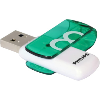 Флеш-память PHILIPS VIVID2.0 8GB, USB 2.0