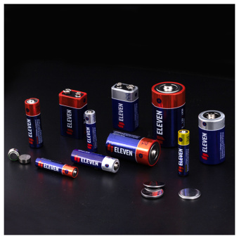 Батарейка Eleven SUPER AA (LR6) алкалиновая, BC4