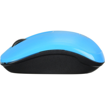 Мышь компьютерная Oklick 525MW голубой опт (1000dpi) беспр USB (2but)