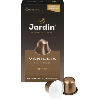Капсулы для кофемашин Jardin Vanillia, 10x5г.