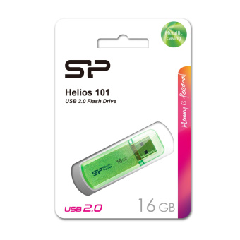 Флешка USB 2.0 16 ГБ Silicon Power Helios 101 (SP016GBUF2101V1N)