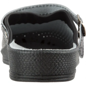 Спец.обувь Сабо муж.нат.кожа цв.чёрный(р.45) (10-12-7)