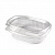 Одноразовый контейнер овальный 350 мл, С КРЫШКОЙ, ЮП-РКС, КОМПЛЕКТ 360 шт., прозрачный, ПЭТ, ЮУПМ600