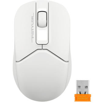 Мышь компьютерная A4Tech Fstyler (FG12S) белый оптическая 1200dpi/3but