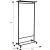Вешалка МЕ_напольная М 9, колеса, чёрный Вешалка МЕ_напольная М 9, колеса, чёрный