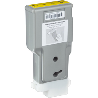 Картридж струйный Комус PFI-320Y (2893C001) жел. для TM-200/205/300/305