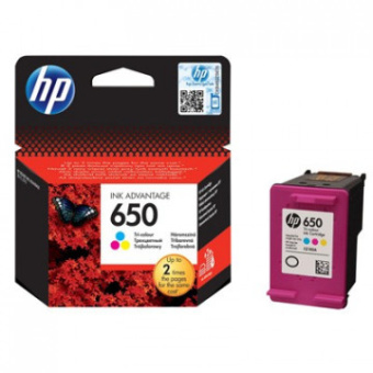 Картридж струйный HP 650 CZ102AE цв. для DJ Ink Advantage 2515/3515
