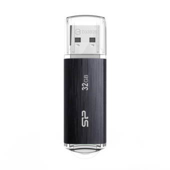 Флешка USB 3.0 32 ГБ Silicon Power Blaze B02 (SP032GBUF3B02V1K)