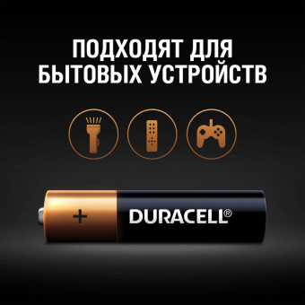 Батарея DURACELL ААA/LR03-4BL BASIC бл/4