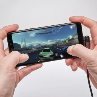 Кабель Deppa USB-C - USB-С, USB 2.0, 3A, 1.2м, алюминий, нейлон, черный