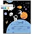 Тетрадь школьная А5 12л №1School Space time линия,скреп,ВД-лак, в асс