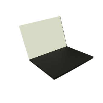 Скетчбук - альбом для смешанных техник 20л., А3, на склейке Clairefontaine "Paint'ON Noir", 250г/м2,