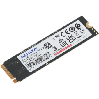 SSD накопитель A-Data (ALEG-710-2TCS) PCIe 3.0 x4 2TB Legend 710 M.2 2280