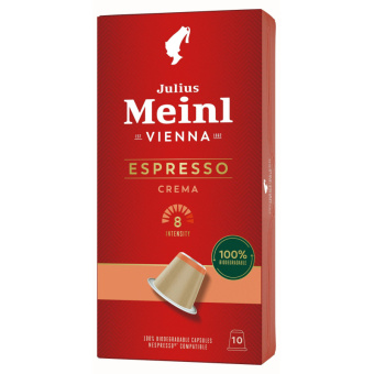 Кофе в капсулах Julius Meinl Эспрессо Крема BIO, 10 кап
