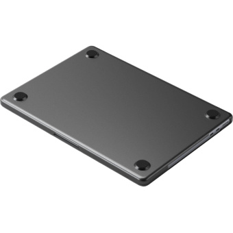 Чехол для ноутбука Satechi Eco для Macbook Air M2.накладка,темный-прозрач