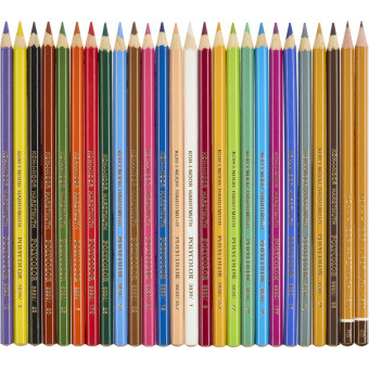 Карандаши цветные художественные POLYCOLOR 3834, 24цв, 3834024007KZ(Д)