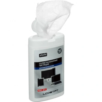 Салфетки в тубе LCD&TFT для мониторов всех типов (100 шт)