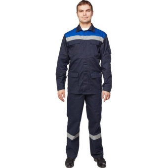 Костюм летний муж л05-КБР син/вас (р.56-58) 194-200 (Арсенал-СП)