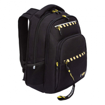 Рюкзак GRIZZLY школьный, анатомическая спинка, 2 отделения, для мальчиков, "STRIPES", 43х31х20 см, R