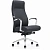 Кресло ЮФК Комус Мебель Easy Chair 501, экокожа, черный, алюминий