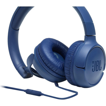 Наушники JBL T500 синие (JBLT500BLU)
