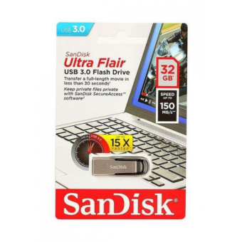Флеш-память SanDisk Ultra Flair 3.0 32 Gb