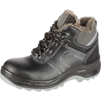 Ботинки рабочие зимние Профи NEW 71 МПШ ПУ-ТПУ из натуральной кожи, р.45