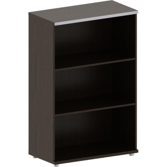 Шкаф Сатурн-Д открытый средний (венге, 802x420x1232 мм)