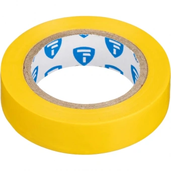 Изолента TOPFORT 15мм х 10м х 0,13мм желтый