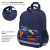 Рюкзак ПИФАГОР SCHOOL, 1 отделение, 3 кармана, "Speed bolid", 38x28х14 см, 273170