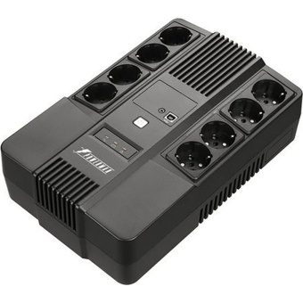 ИБП POWERMAN Brick 650 PLUS, лин.-инт. 650ВА/360Вт (4+4 EURO)