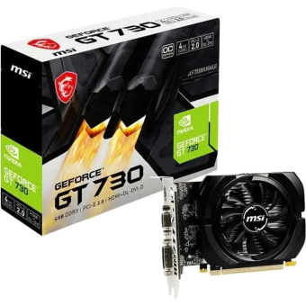 Видеокарта MSI GeForce GT 730 4Gb GDDR3 (N730K-4GD3/OCV1)