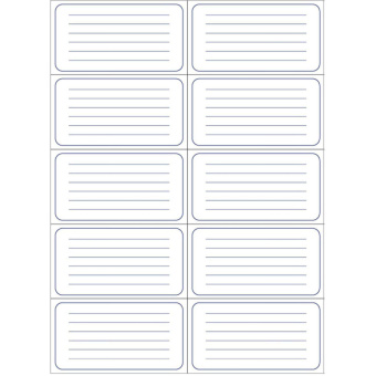 Этикетки самоклеящиеся Большая рамка 105х57 10шт наА4,20л/уп