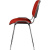 Стул для посетителей Изо красный (кожзаменитель/хром) Стул для посетителей Изо красный (кожзаменитель/хром)