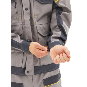 Костюм рабочий летний муж. л31-КПК св.сер./сер (р.56-58) 182-188