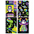 Записная книжка А6 80л. на гребне BG "Crazy neon"