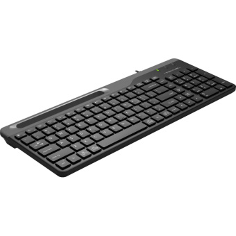 Клавиатура A4Tech Fstyler FK25 черный USB slim
