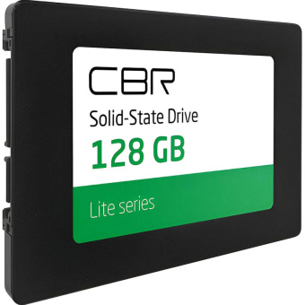 SSD накопитель CBR Lite 128GB, 2.5, SATA, 3D TLC NAND(SSD-128GB-2.5-LT22)