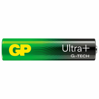 Батарейки КОМПЛЕКТ 4 шт., GP Ultra Plus, AA (LR06, 15А), алкалиновые, пальчиковые, блистер, 15AUP-2C