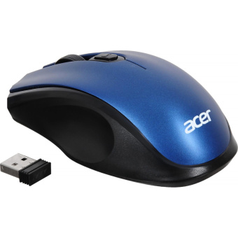 Мышь компьютерная Acer OMR031, черно-синий
