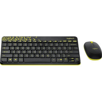 Набор клавиатура+мышь Logitech Wireless Desktop MK240,USB,Black(920-008213)
