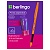 Ручка шариковая Berlingo "Tribase grip color zone" синяя, 0,7мм, грип, ассорти, 20шт., картонная коробка