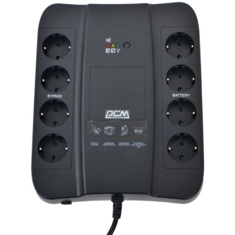 ИБП Powerсom (SPD-650N) Back-UPS SPIDER 650VA/390W