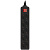 Сетевой фильтр PC Pet AP01006-E-B 1.8м (5 розеток) черный (пакет)