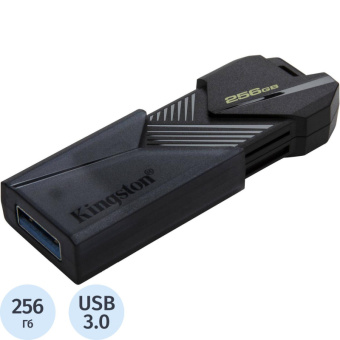 Флеш-память Kingston DataTraveler Exodia Onyx, 256GB USB 3.2 Gen 1
