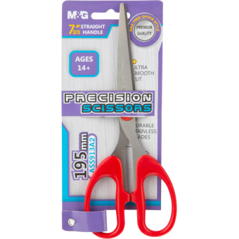 Ножницы 195 мм M&G с пластиковыми симметричными ручками