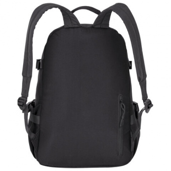 Рюкзак HEIKKI FUSION (ХЕЙКИ) универсальный, отделение для ноутбука, карман-антивор, черный, 43х30х14